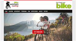 Desktop Screenshot of bike-women.de